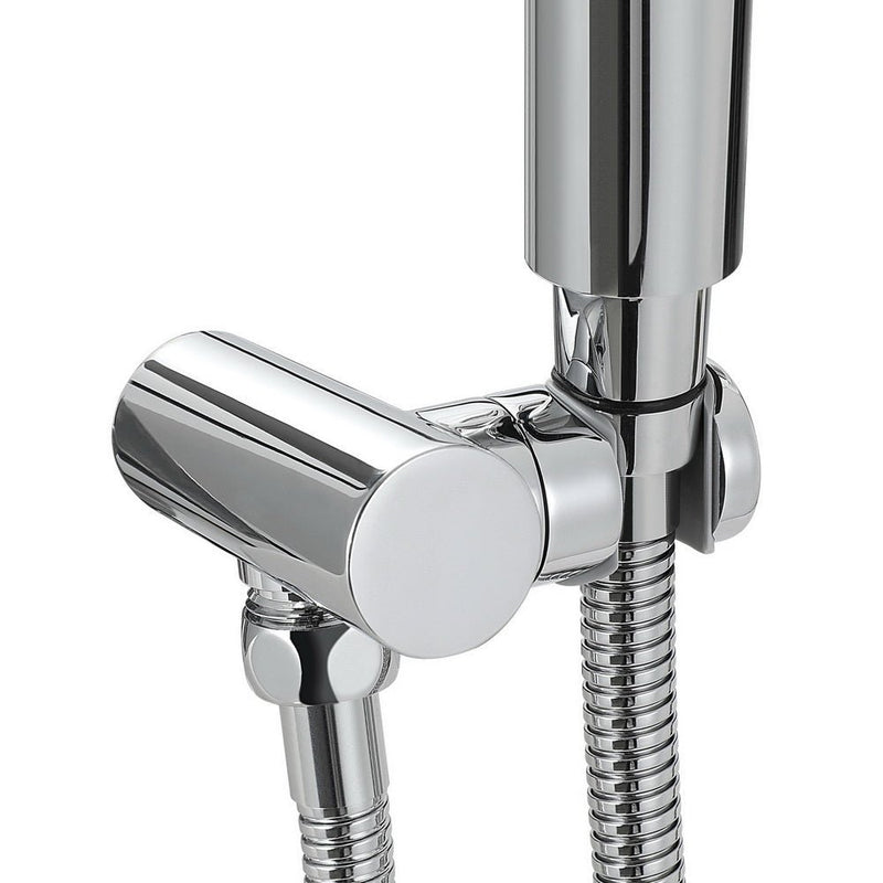 Handheld Shower Head Holder 4.7'' High Pressure Silver - Home & Garden > Bathroom Accessories - Rivercity House & Home Co. (ABN 18 642 972 209) - Affordable Modern Furniture Australia