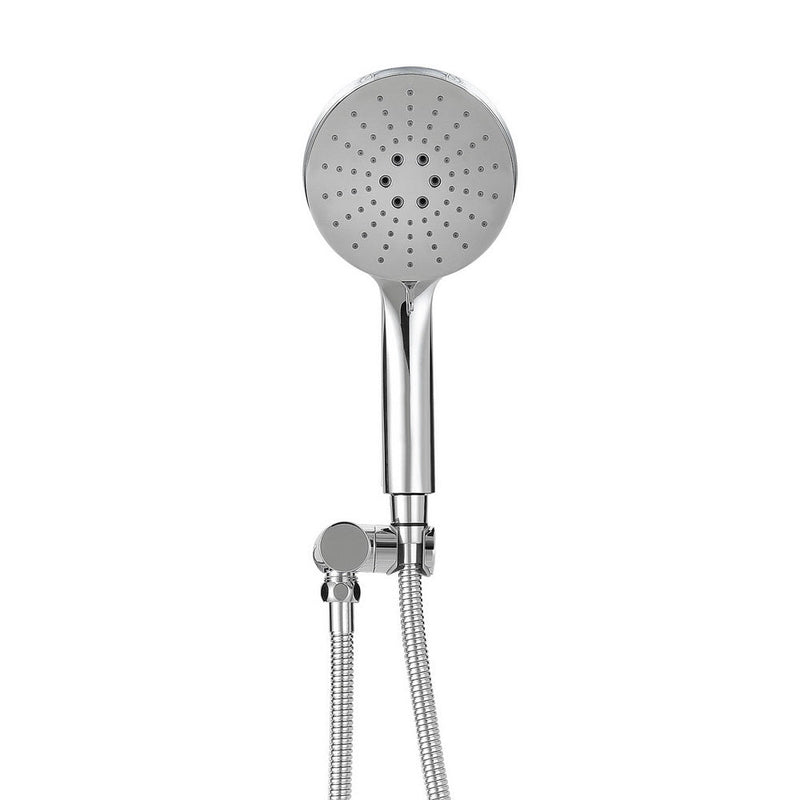 Handheld Shower Head Holder 4.7'' High Pressure Silver - Home & Garden > Bathroom Accessories - Rivercity House & Home Co. (ABN 18 642 972 209) - Affordable Modern Furniture Australia