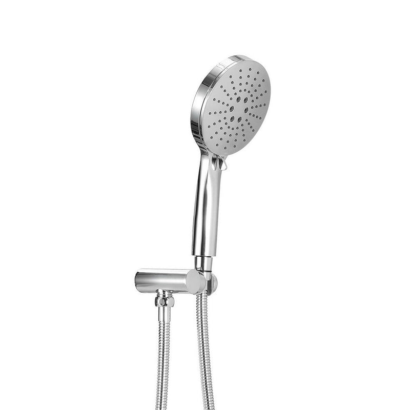 Handheld Shower Head Holder 4.7'' High Pressure Silver - Home & Garden > Bathroom Accessories - Rivercity House & Home Co. (ABN 18 642 972 209) - Affordable Modern Furniture Australia