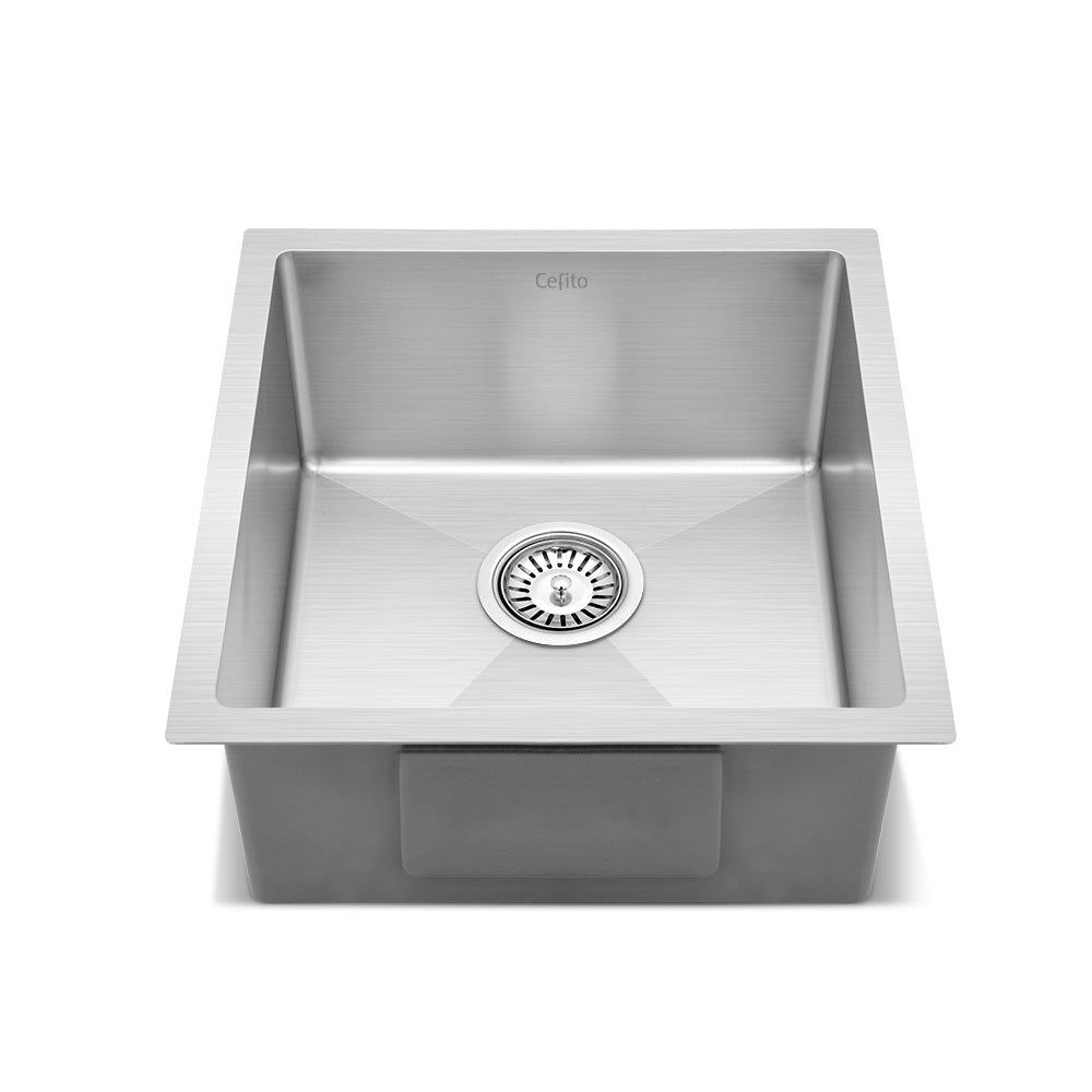Handmade Kitchen Sink Stainless steel Sink 44cm x 45cm - Home & Garden > DIY > Kitchen & Bathroom DIY - Rivercity House & Home Co. (ABN 18 642 972 209) - Affordable Modern Furniture Australia