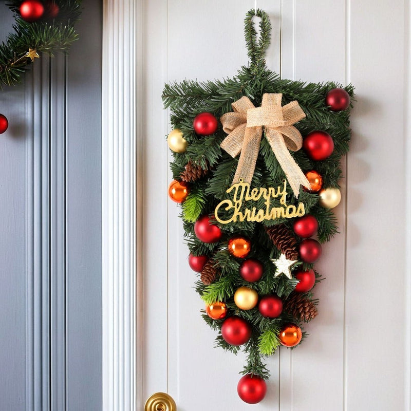 Hanging Christmas Garland 50CM Ornaments Party Decorations - Occasions > Christmas > Christmas Wreaths & Garlands - Rivercity House & Home Co. (ABN 18 642 972 209) - Affordable Modern Furniture Australia