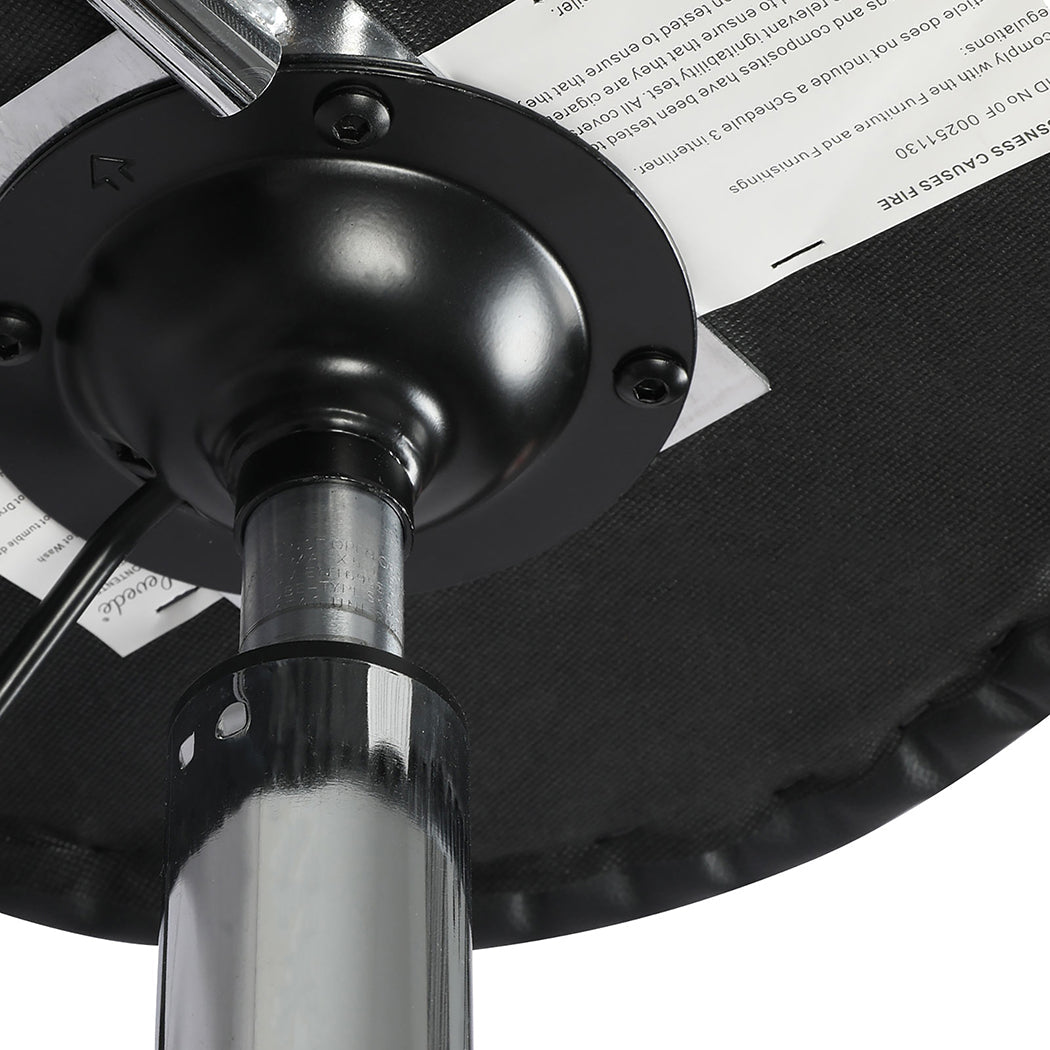 Height Adjustable Low Back Swivel Office Rolling Stool Chair - Black - Rivercity House & Home Co. (ABN 18 642 972 209) - Affordable Modern Furniture Australia