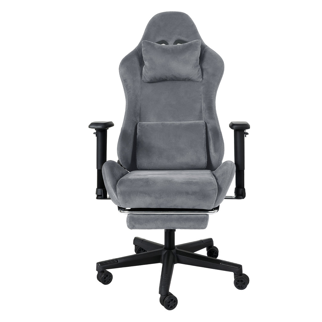 High Back Gaming Office Swivel Chair with Recline - Black and Beige - Rivercity House & Home Co. (ABN 18 642 972 209) - Affordable Modern Furniture Australia