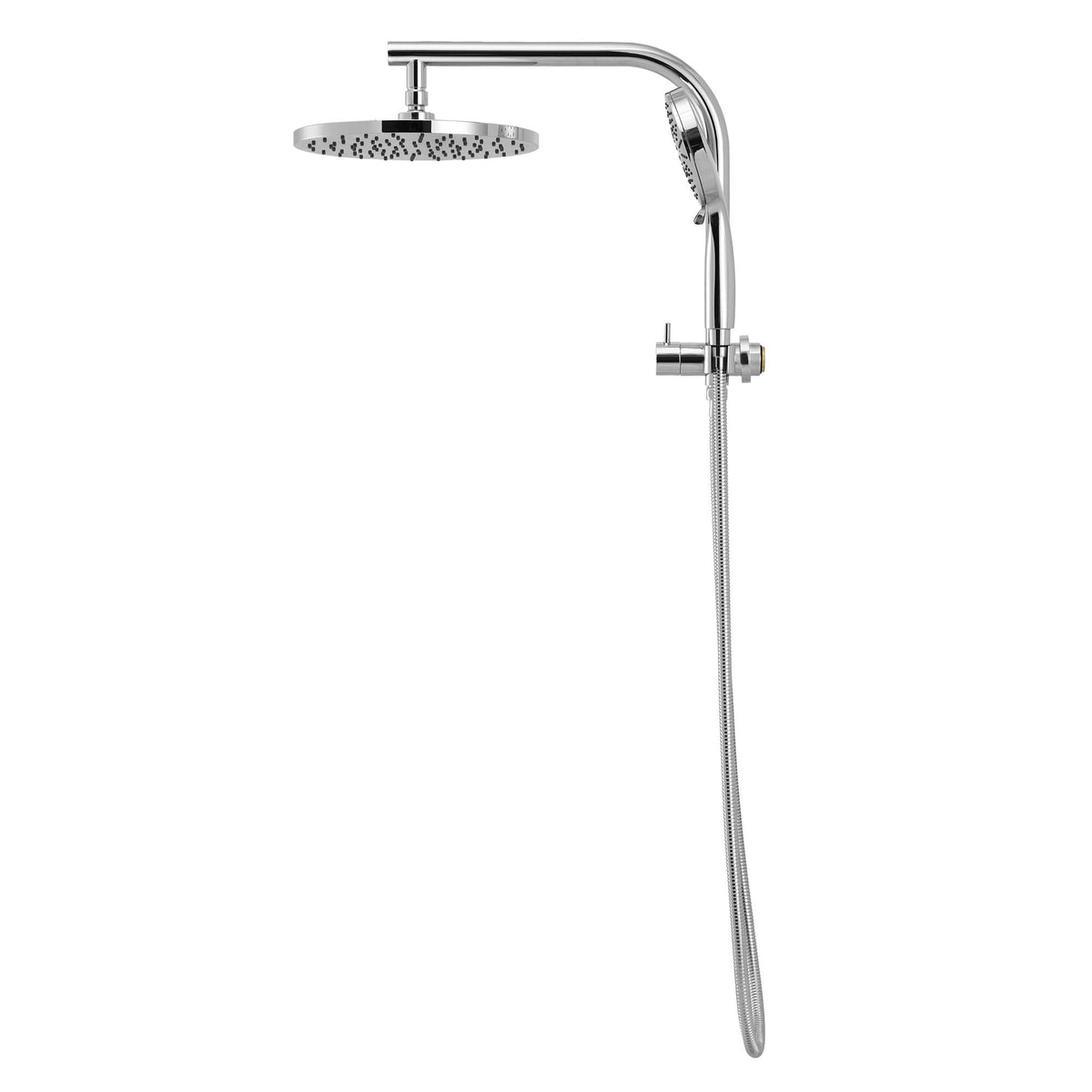 High-Pressure 10 Inch Rain & 3-Function Shower Head Combo with 1.5m Anti-Burst Hose & 304 Stainless Steel Rail - Furniture > Bathroom > Shower Heads & Screens - Rivercity House & Home Co. (ABN 18 642 972 209) - Affordable Modern Furniture Australia