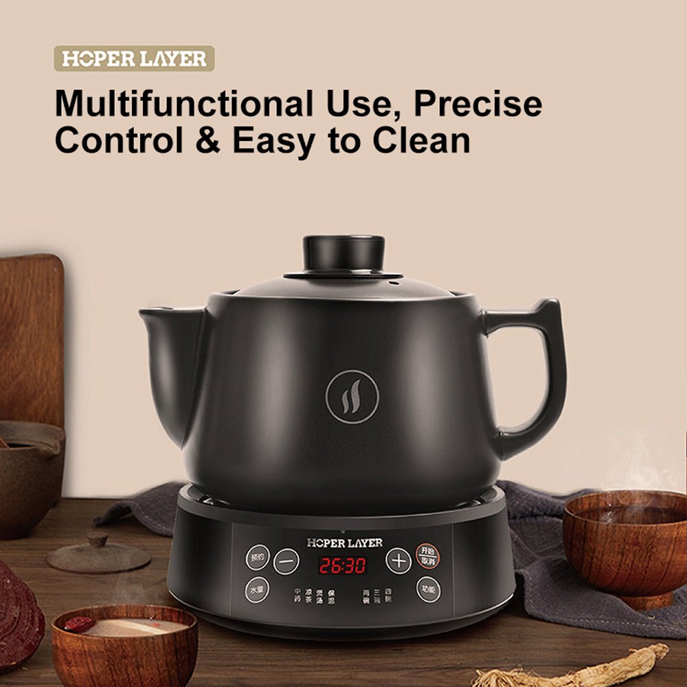 Hoper layer Multifunctional Kettle Smart Medicinal Pot AU Version SAA Approvals - Appliances > Kitchen Appliances > Kettles - Rivercity House & Home Co. (ABN 18 642 972 209) - Affordable Modern Furniture Australia