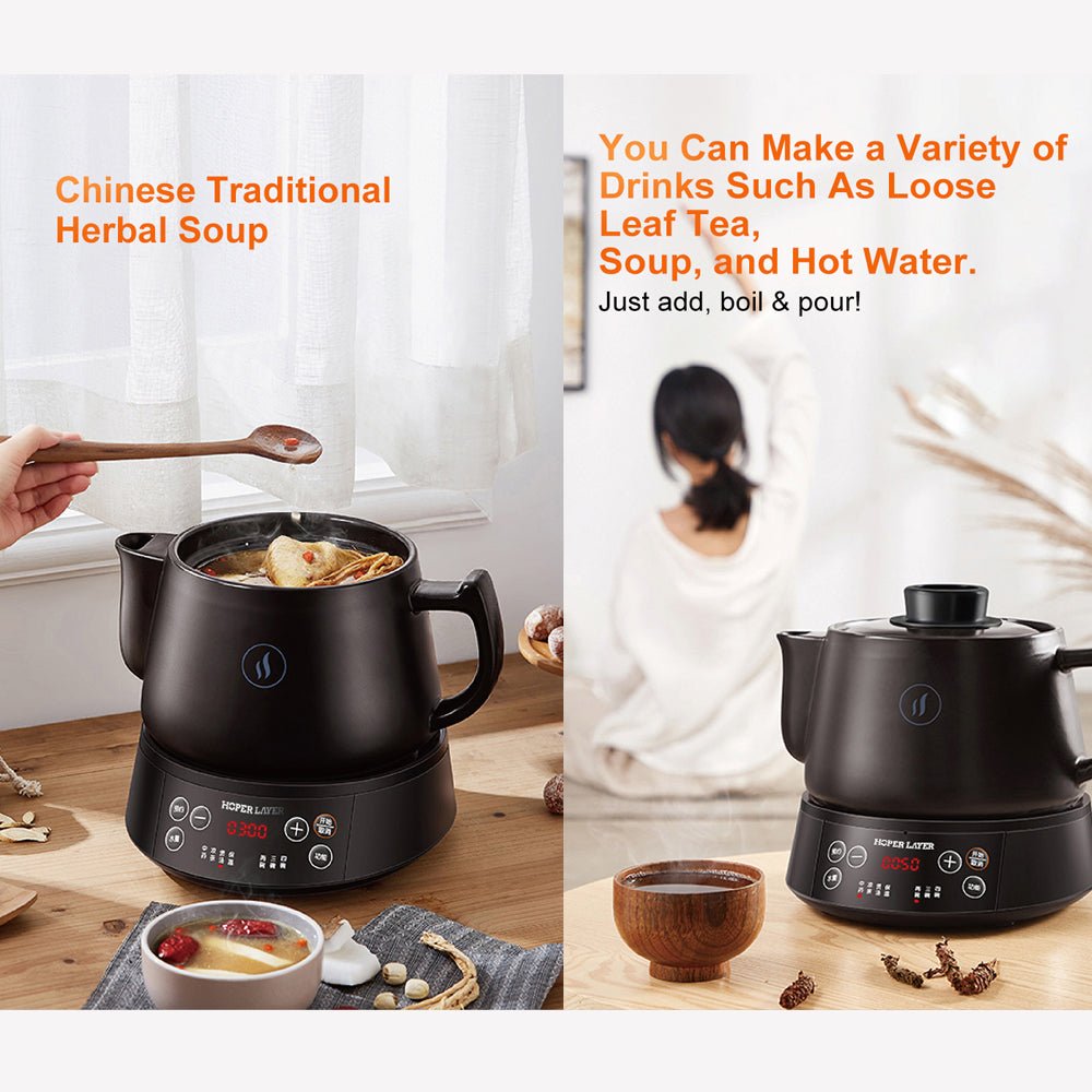 Hoper layer Multifunctional Kettle Smart Medicinal Pot AU Version SAA Approvals - Appliances > Kitchen Appliances > Kettles - Rivercity House & Home Co. (ABN 18 642 972 209) - Affordable Modern Furniture Australia