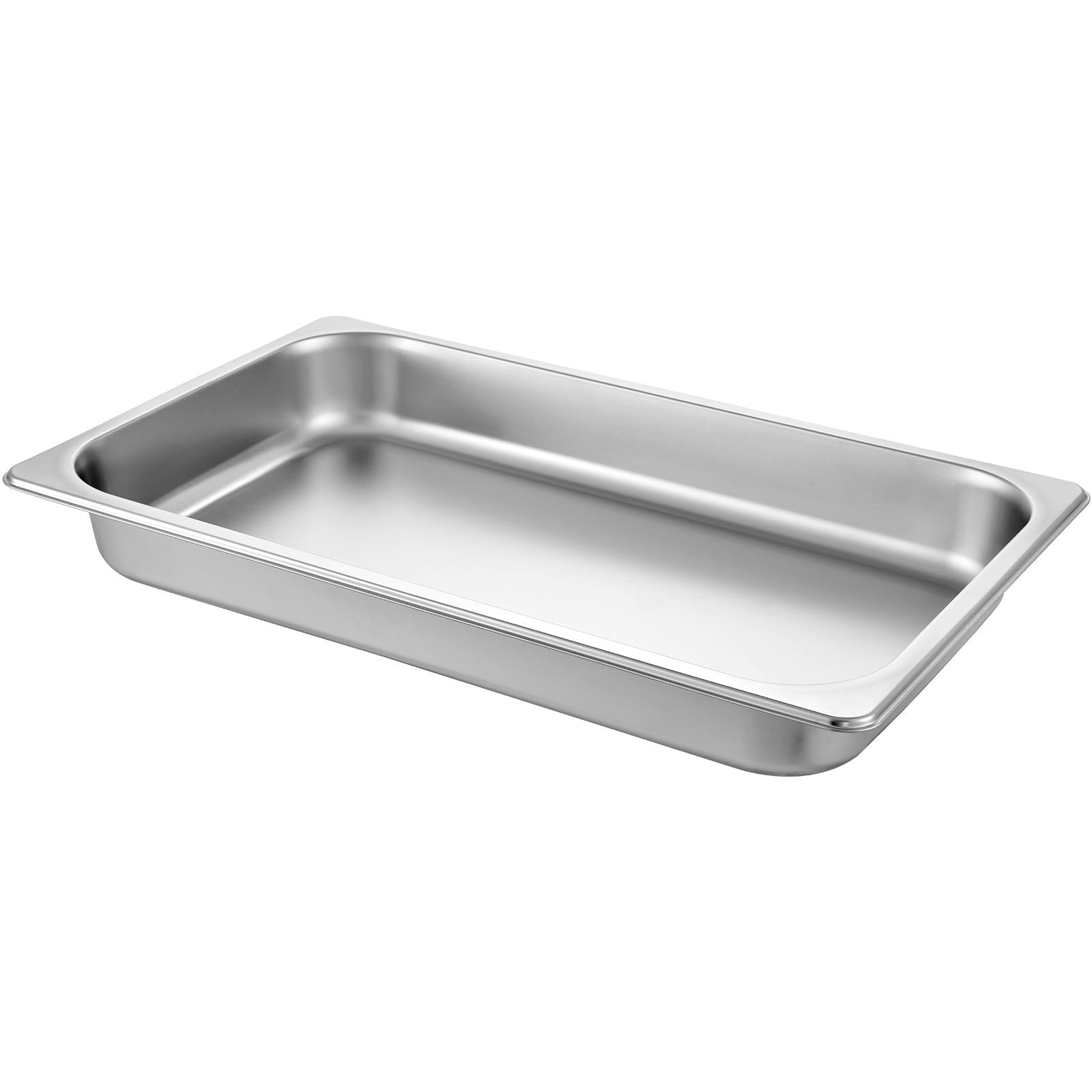 Hotel Pans Full Size 2.5 Inch Deep, Steam Table Pan 6 Pack , 22 Gauge/0.8mm Thick Stainless Steel Hotel Pan Anti Jam Steam Table Pan - Appliances > Kitchen Appliances > Food Warmers & Chafing Dishes - Rivercity House & Home Co. (ABN 18 642 972 209) - Affordable Modern Furniture Australia