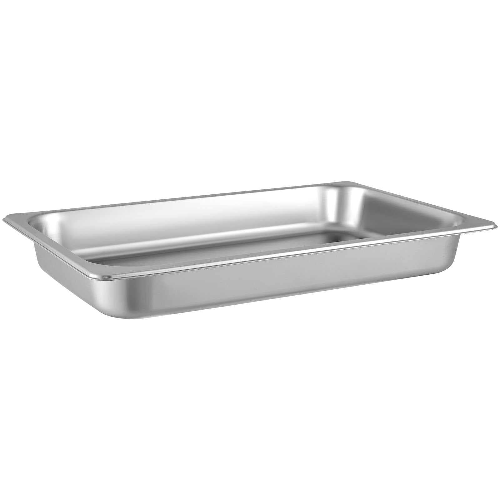 Hotel Pans Full Size 2.5 Inch Deep, Steam Table Pan 6 Pack , 22 Gauge/0.8mm Thick Stainless Steel Hotel Pan Anti Jam Steam Table Pan - Appliances > Kitchen Appliances > Food Warmers & Chafing Dishes - Rivercity House & Home Co. (ABN 18 642 972 209) - Affordable Modern Furniture Australia