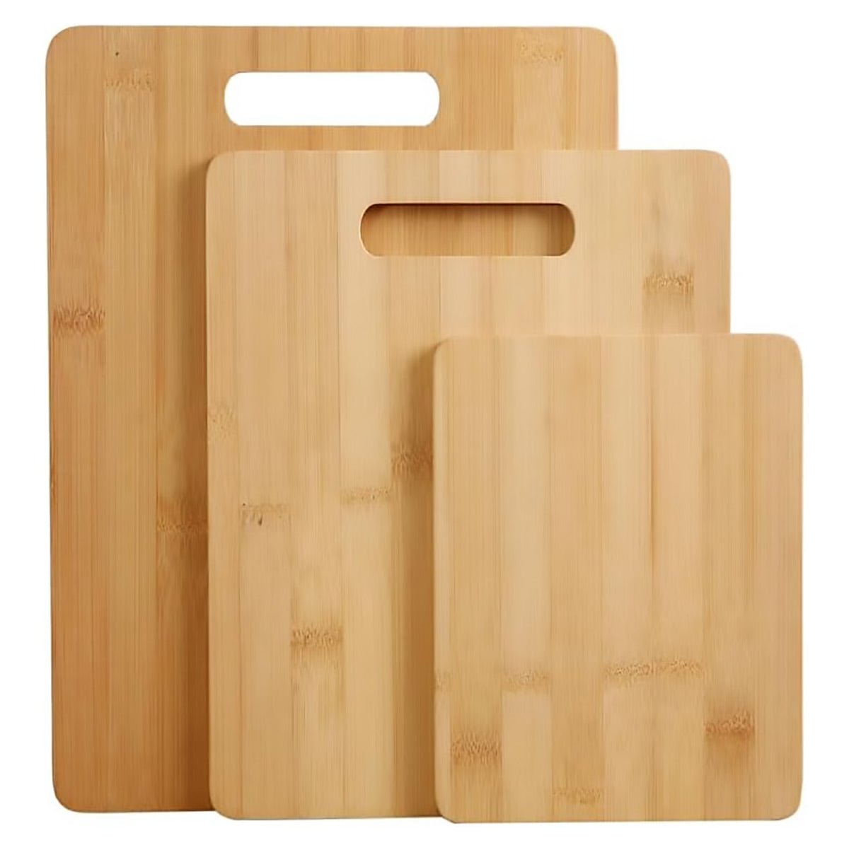 Household Cutting Board Set 3PCS Square Wooden Kitchen Chopping Boards For Food - Home & Garden > Kitchenware > Kitchen Utensils - Rivercity House & Home Co. (ABN 18 642 972 209) - Affordable Modern Furniture Australia