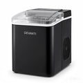 Portable Ice Maker 12kg Countertop with Self-Cleaning 1.2L - Black
