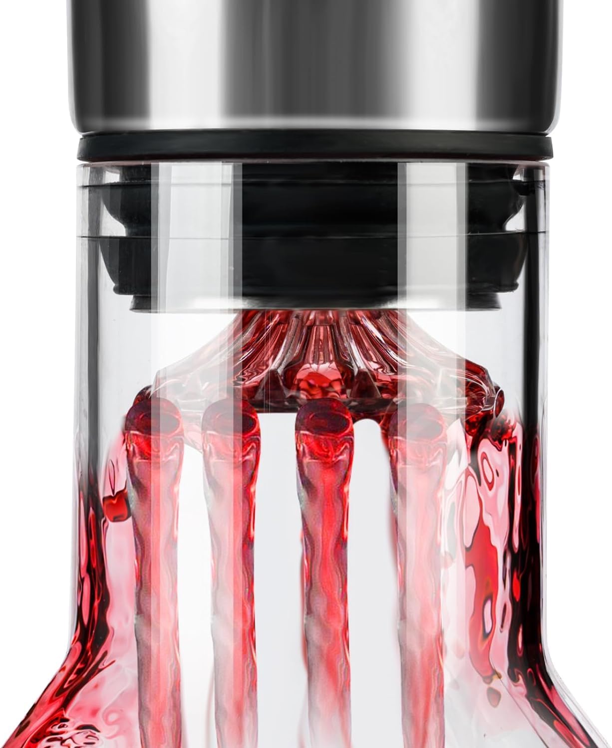 Iceberg Wine Decanter with Aerator Filter and Lid - Appliances > Fridges & Freezers > Fridges - Rivercity House & Home Co. (ABN 18 642 972 209) - Affordable Modern Furniture Australia