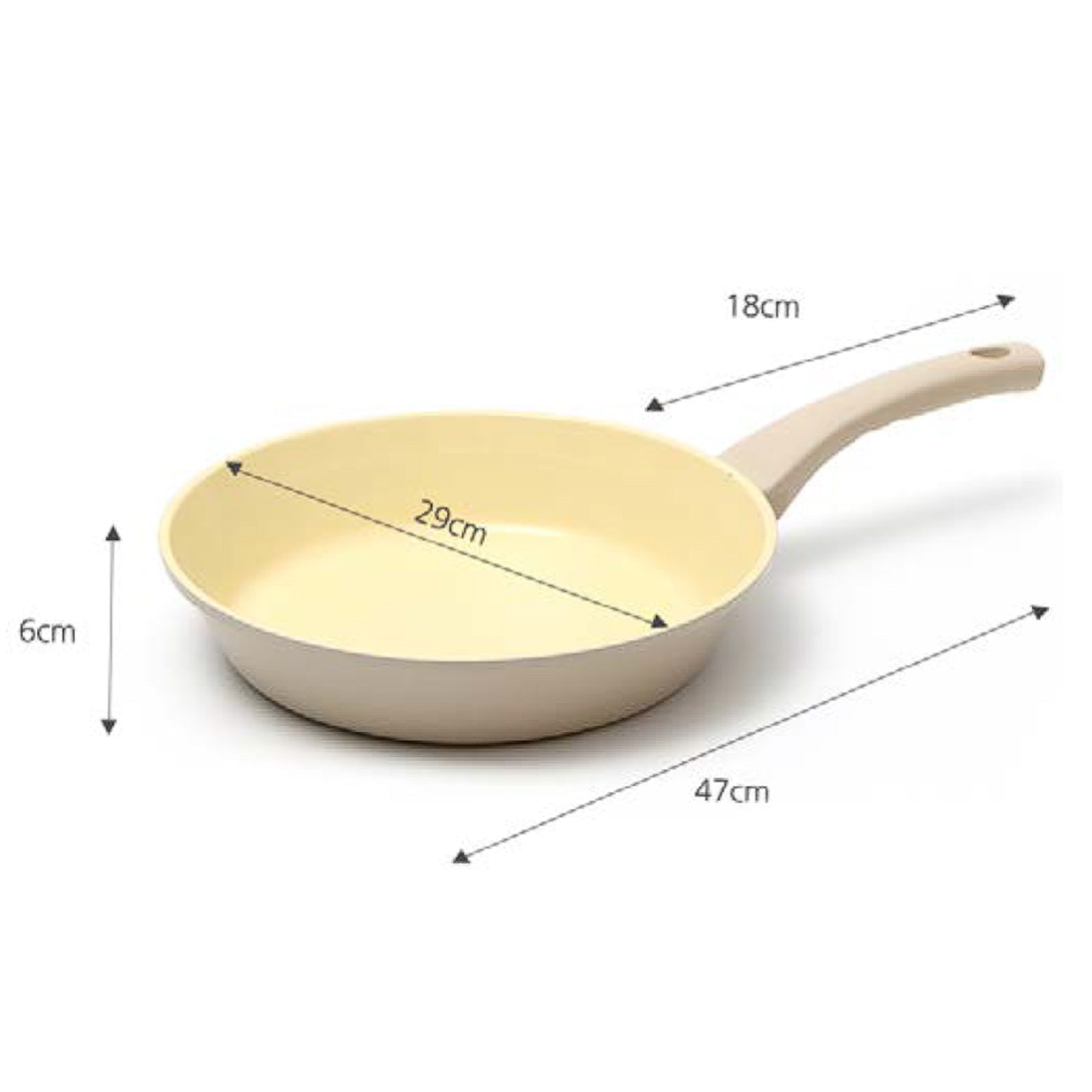 IH Frypan 28cm Ceramic Non - Stick Frying Pan Induction - Home & Garden > Kitchenware > Skillets & Frying Pans - Rivercity House & Home Co. (ABN 18 642 972 209) - Affordable Modern Furniture Australia