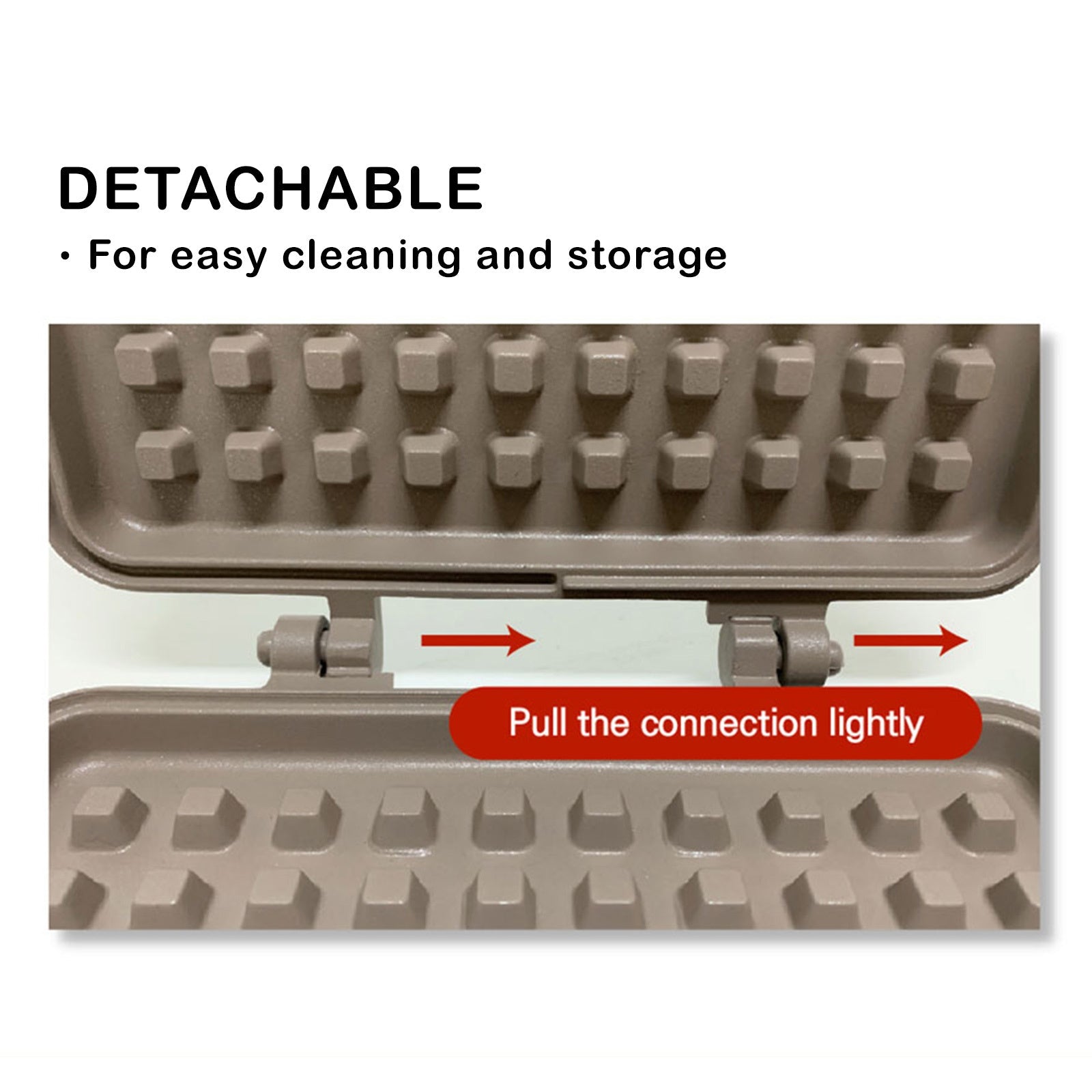 IH Waffle Maker Pan Non - Stick Double - Sided Detachable - Home & Garden > Kitchenware > Skillets & Frying Pans - Rivercity House & Home Co. (ABN 18 642 972 209) - Affordable Modern Furniture Australia