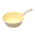 Giorno Felice IH 28cm Ceramic Non-Stick Wok Pan Stir Fry Induction - Beige