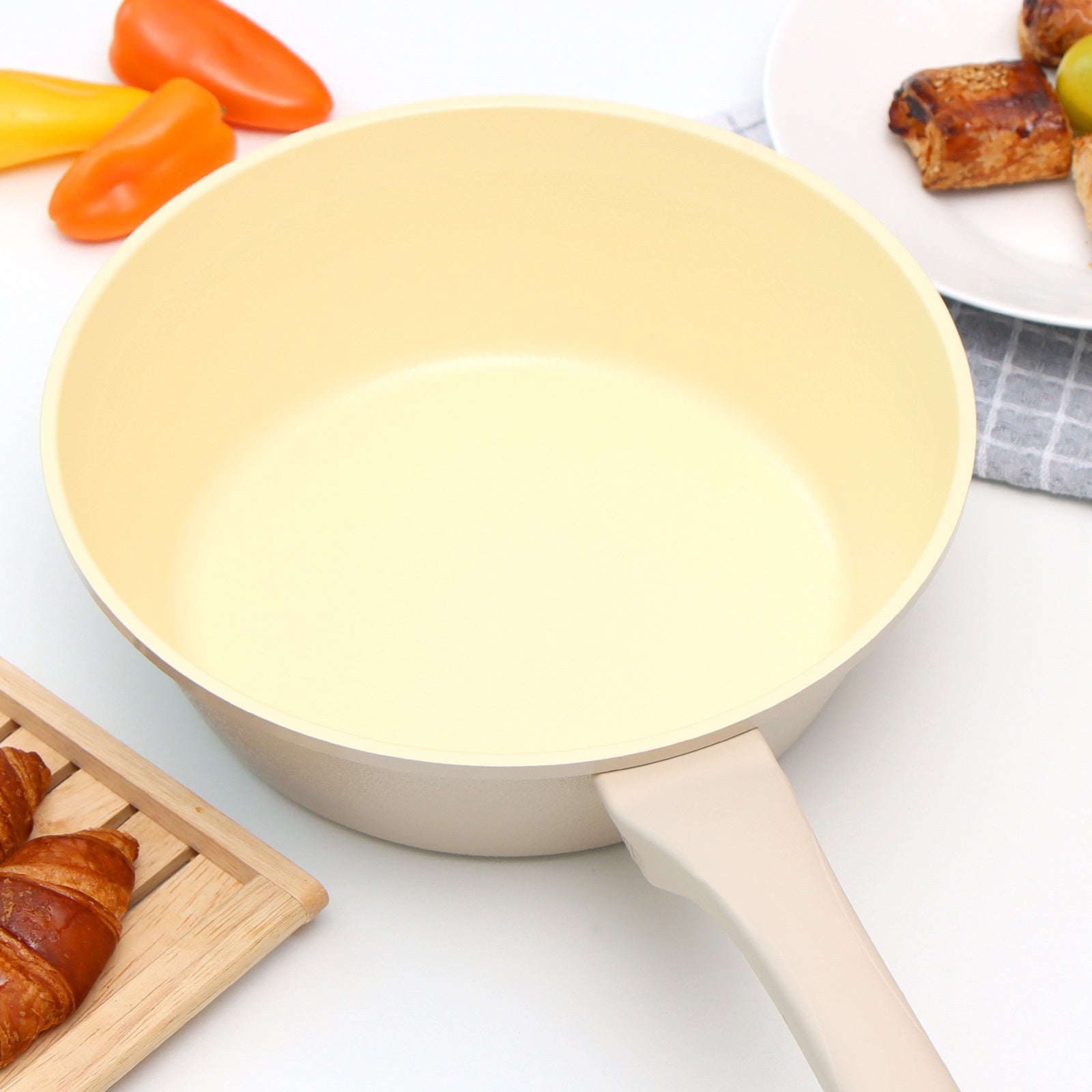 IH Wok Pan 28cm Ceramic Non - Stick Stir Frypan Induction - Home & Garden > Kitchenware > Skillets & Frying Pans - Rivercity House & Home Co. (ABN 18 642 972 209) - Affordable Modern Furniture Australia