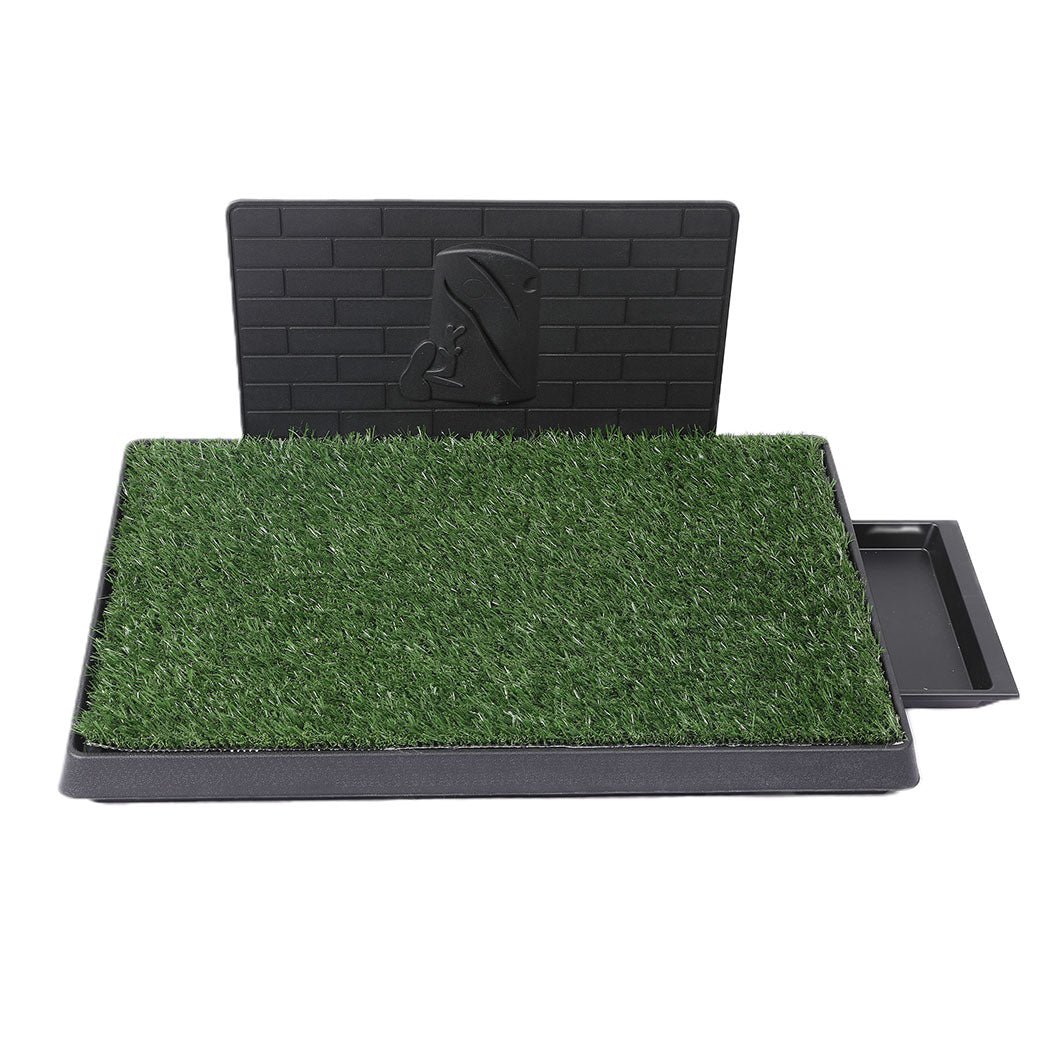 Indoor Dog Potty Training Grass Patch Large - Green and Black - Rivercity House & Home Co. (ABN 18 642 972 209) - Affordable Modern Furniture Australia