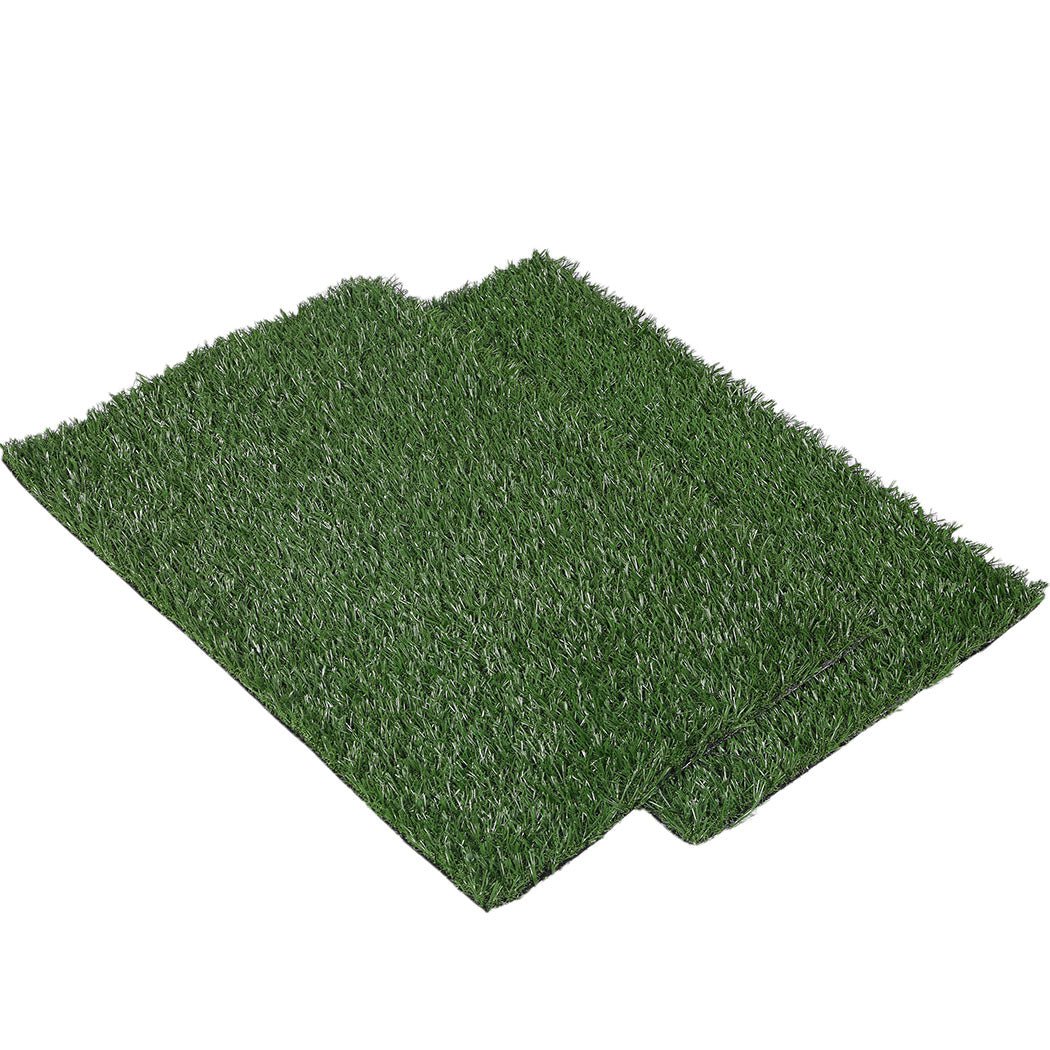 Indoor Dog Potty Training Grass Patch Large - Green and Black - Rivercity House & Home Co. (ABN 18 642 972 209) - Affordable Modern Furniture Australia