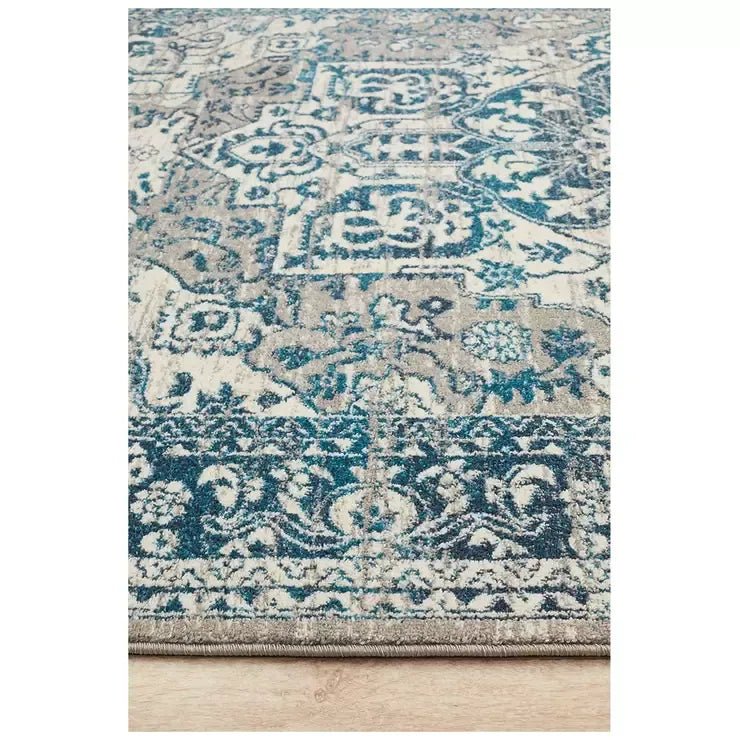 Indoor Rug 230 x 160cm Soft Material - Blue - Home & Garden > Rugs > Outdoor Rugs - Rivercity House & Home Co. (ABN 18 642 972 209) - Affordable Modern Furniture Australia