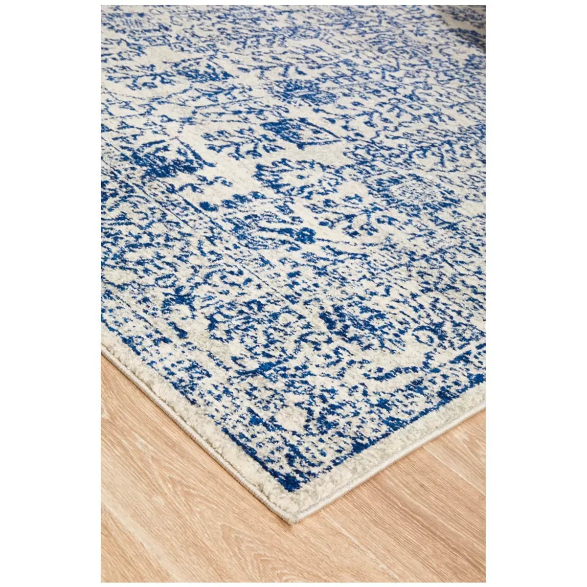 Indoor Rug 230 x 160cm Soft Non-Shedding Polypropylene - Blue - Home & Garden > Rugs > Floor Rugs - Rivercity House & Home Co. (ABN 18 642 972 209) - Affordable Modern Furniture Australia
