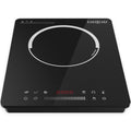 2000W Portable Induction Cooktop with 9 Heat Levels, Touch Slider Controls - Black