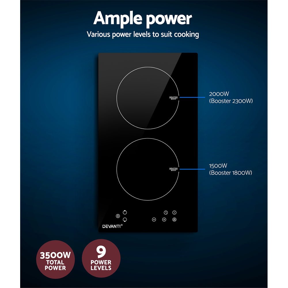 Induction Cooktop 30cm Electric Cooker - Appliances > Kitchen Appliances > Cooktops & Stoves - Rivercity House & Home Co. (ABN 18 642 972 209) - Affordable Modern Furniture Australia