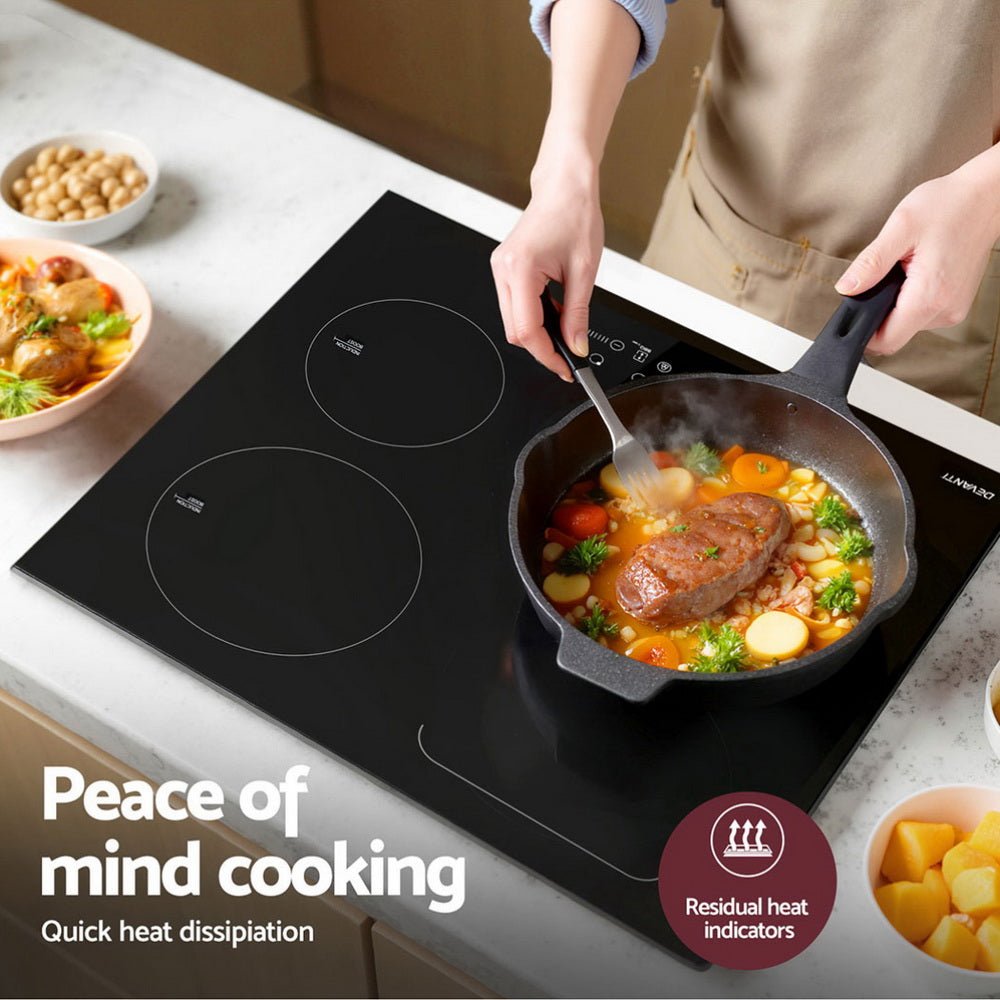 Induction Cooktop 60cm Electric Cooker - Appliances > Kitchen Appliances > Cooktops & Stoves - Rivercity House & Home Co. (ABN 18 642 972 209) - Affordable Modern Furniture Australia
