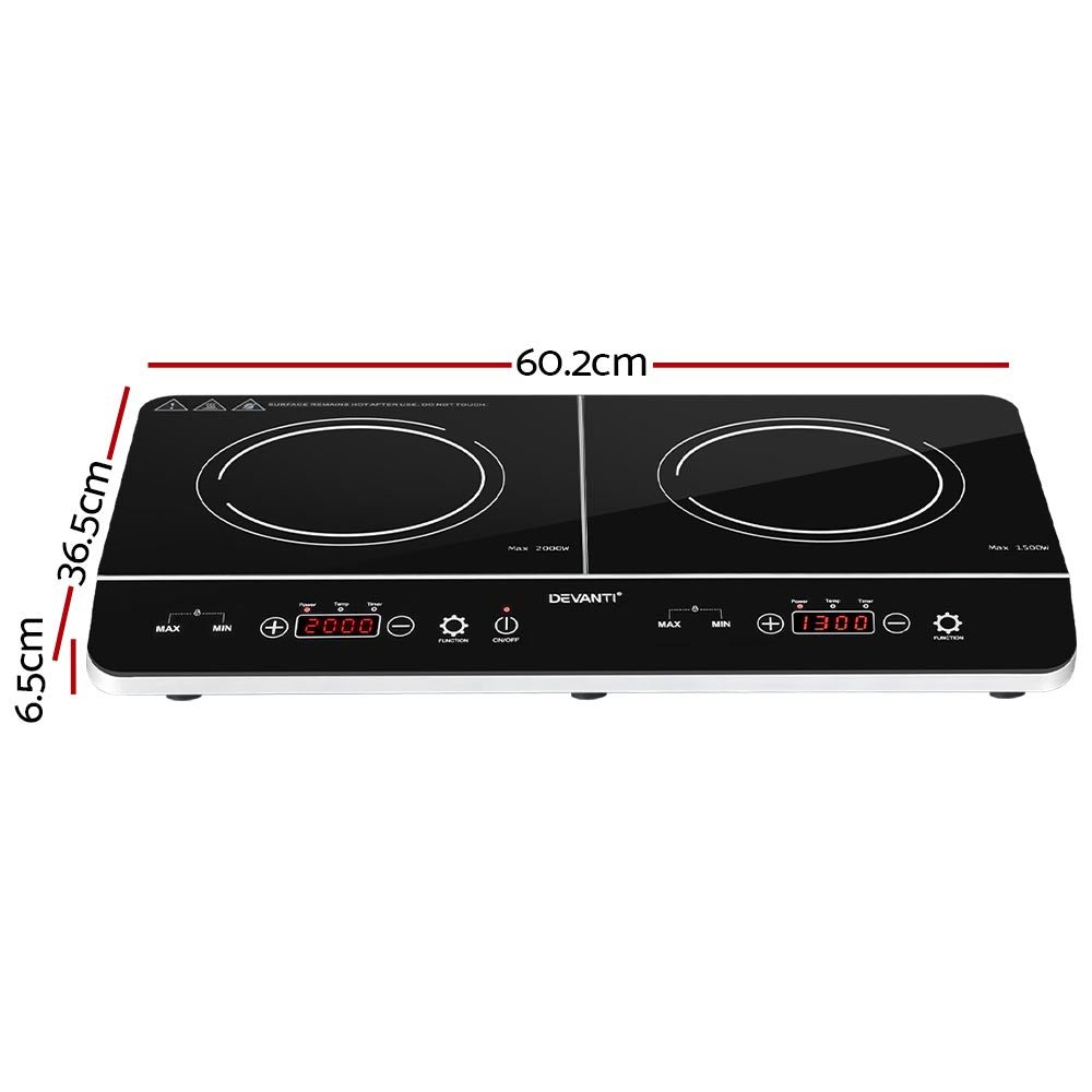 Induction Cooktop 60cm Portable Cooker - Appliances > Kitchen Appliances > Cooktops & Stoves - Rivercity House & Home Co. (ABN 18 642 972 209) - Affordable Modern Furniture Australia