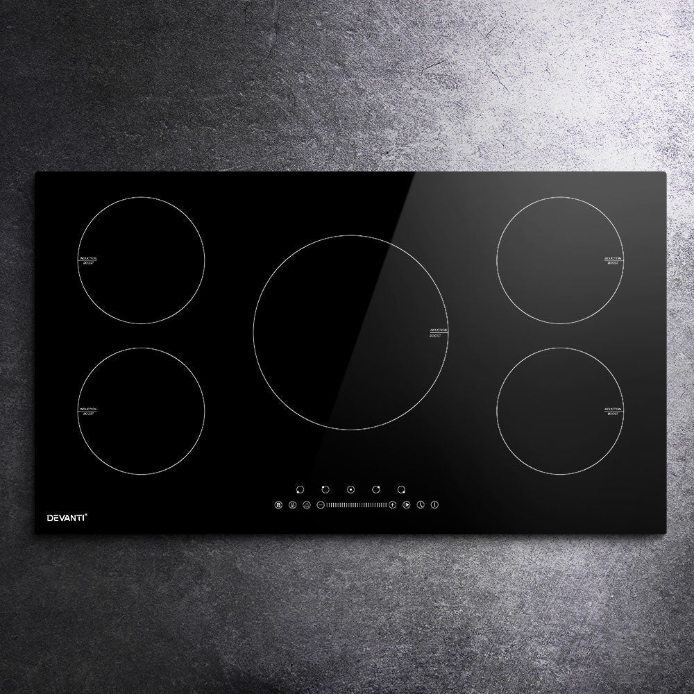 Induction Cooktop 90cm Electric Cooker - Appliances > Kitchen Appliances > Cooktops & Stoves - Rivercity House & Home Co. (ABN 18 642 972 209) - Affordable Modern Furniture Australia