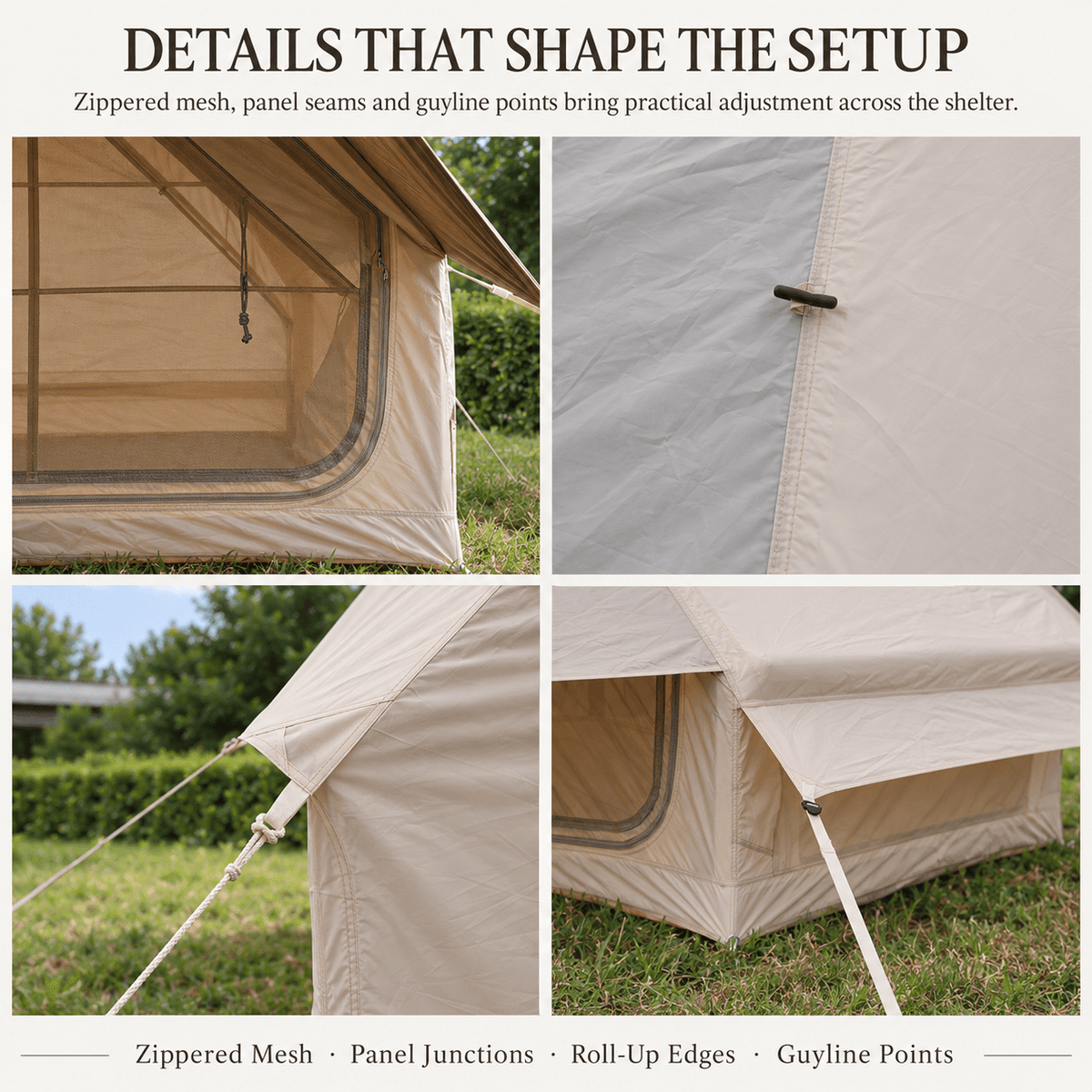 Inflatable A-Frame Basecamp Tent with Extended Side Awning - Outdoor Recreation > Camping > Tents - Rivercity House & Home Co. (ABN 18 642 972 209) - Affordable Modern Furniture Australia