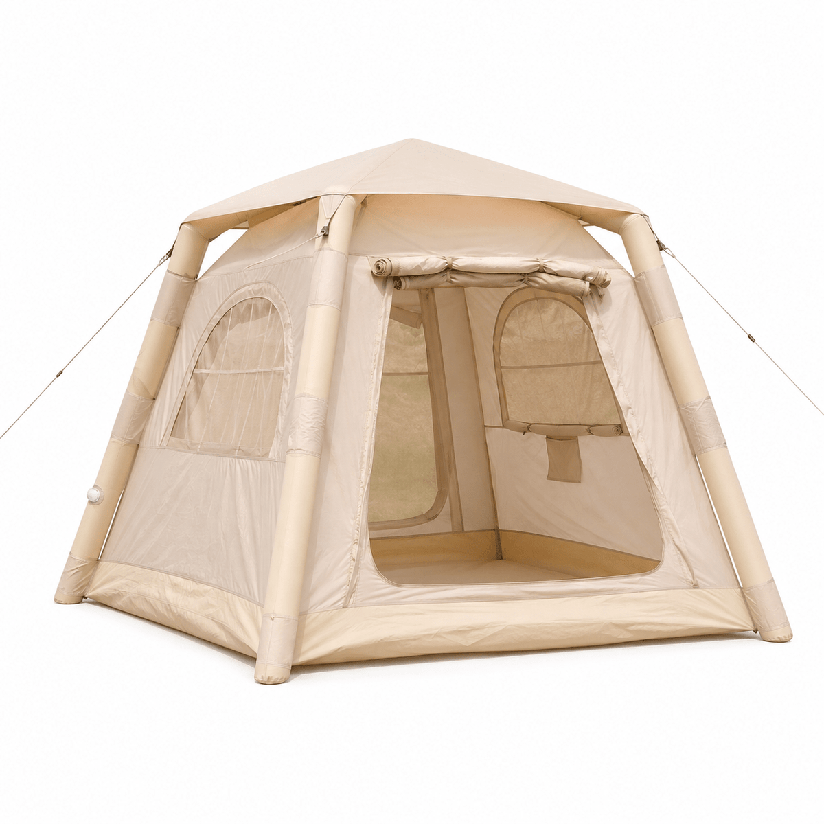 Inflatable Camping Tent with Dual End Doors and Arched Windows 300x400cm - Outdoor Recreation > Camping > Tents - Rivercity House & Home Co. (ABN 18 642 972 209) - Affordable Modern Furniture Australia