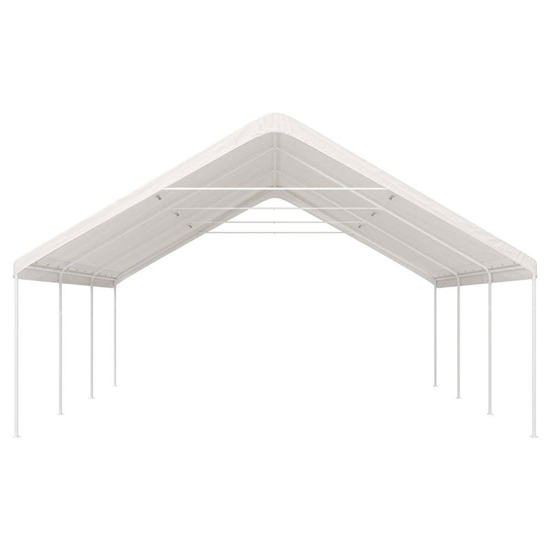 Instahut Carports 6x6m Carport Kits Steel Shelter Gazebo Canopy Garage Portable Garden Shed - Home & Garden > Shading > Canopies & Gazebos - Rivercity House & Home Co. (ABN 18 642 972 209) - Affordable Modern Furniture Australia