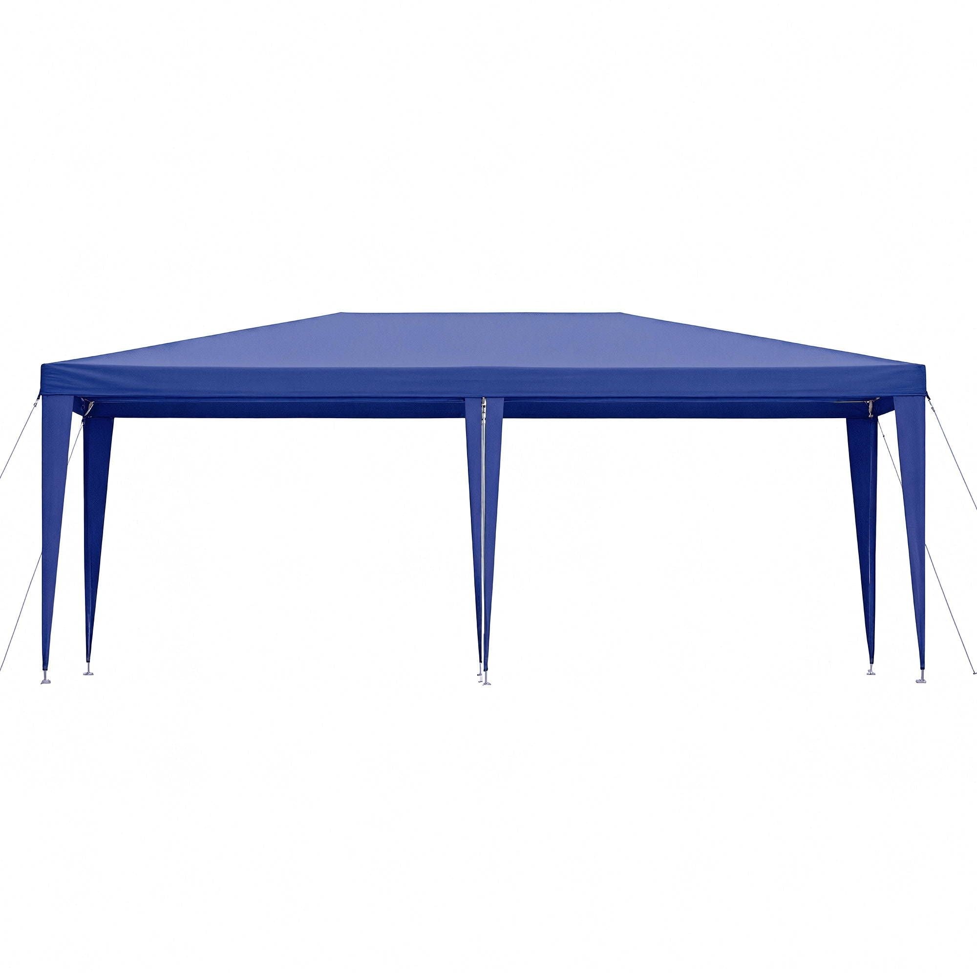 Instahut Gazebo 3x6m Wedding Party Marquee Tent Outdoor Event Camping Canopy Shade Blue - Home & Garden > Shading > Canopies & Gazebos - Rivercity House & Home Co. (ABN 18 642 972 209) - Affordable Modern Furniture Australia