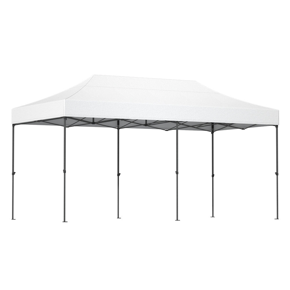 Instahut Gazebo Pop Up Marquee 3x6m Folding Tent Wedding Outdoor Camping Canopy Gazebos Shade White - Occasions > Wedding Accessories - Rivercity House & Home Co. (ABN 18 642 972 209) - Affordable Modern Furniture Australia