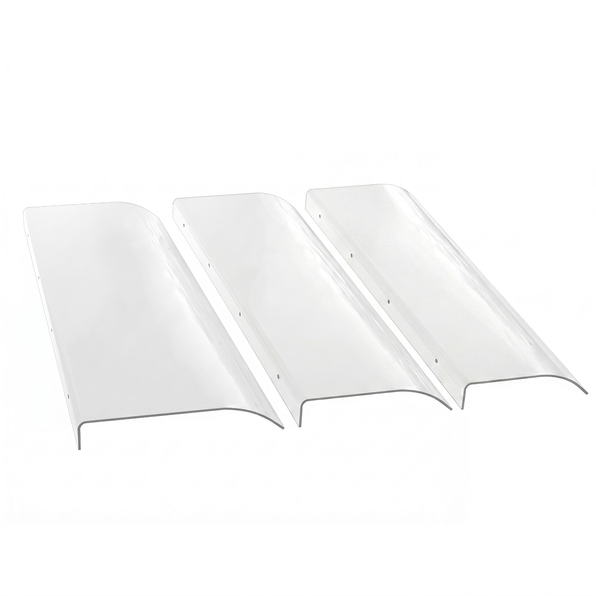 Instahut Window Door Awning 0.4mx3m Transparent - Home & Garden > Shading > Awnings - Rivercity House & Home Co. (ABN 18 642 972 209) - Affordable Modern Furniture Australia
