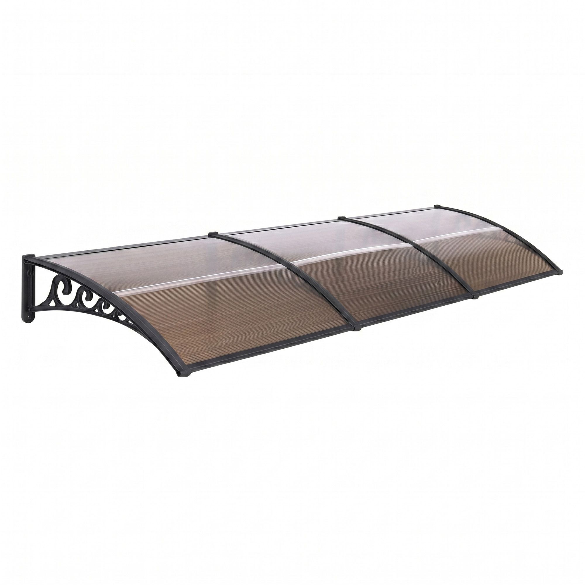 Instahut Window Door Awning 0.8mx3m Brown - Home & Garden > Shading > Awnings - Rivercity House & Home Co. (ABN 18 642 972 209) - Affordable Modern Furniture Australia