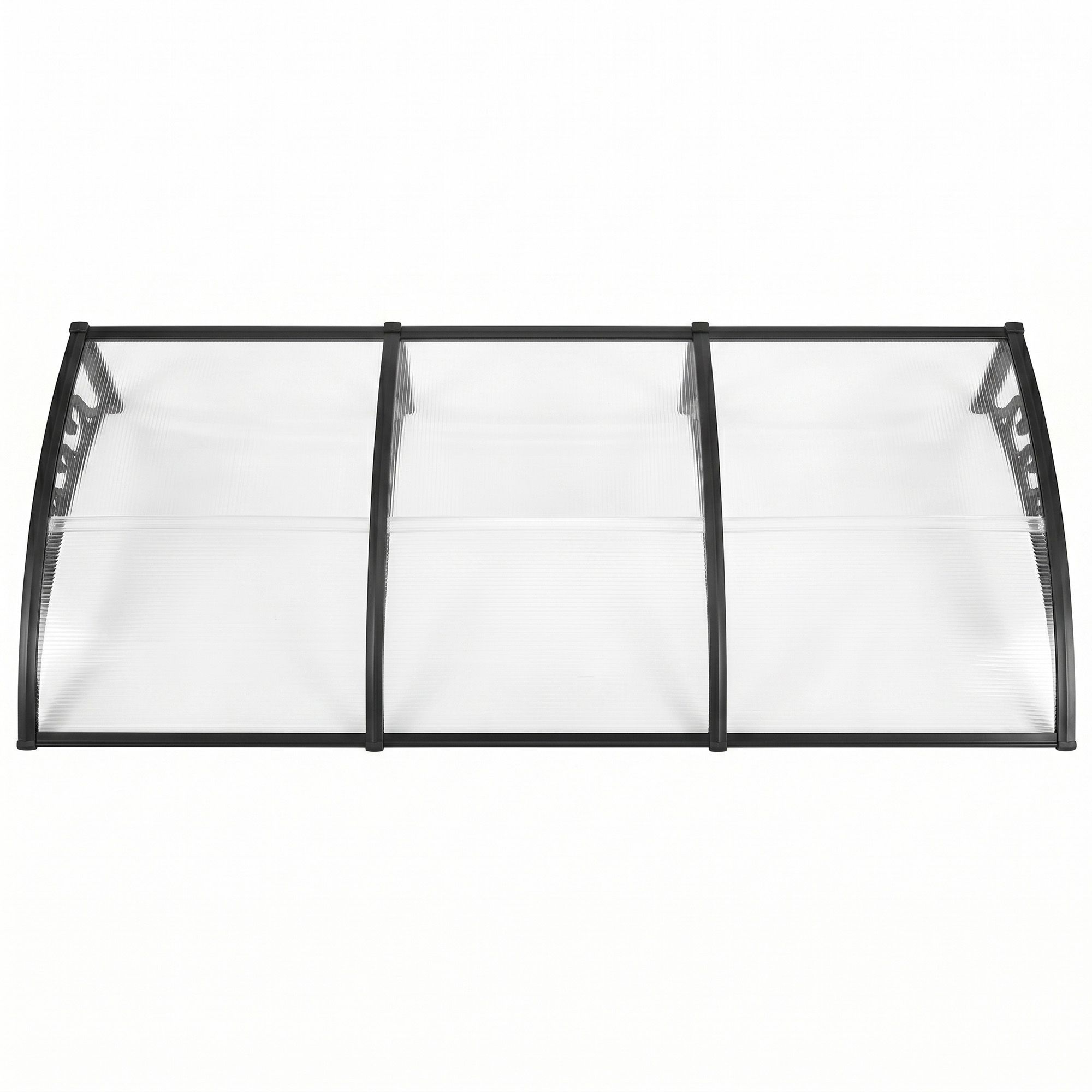 Instahut Window Door Awning 0.8mx3m Transparent - Home & Garden > Shading > Awnings - Rivercity House & Home Co. (ABN 18 642 972 209) - Affordable Modern Furniture Australia