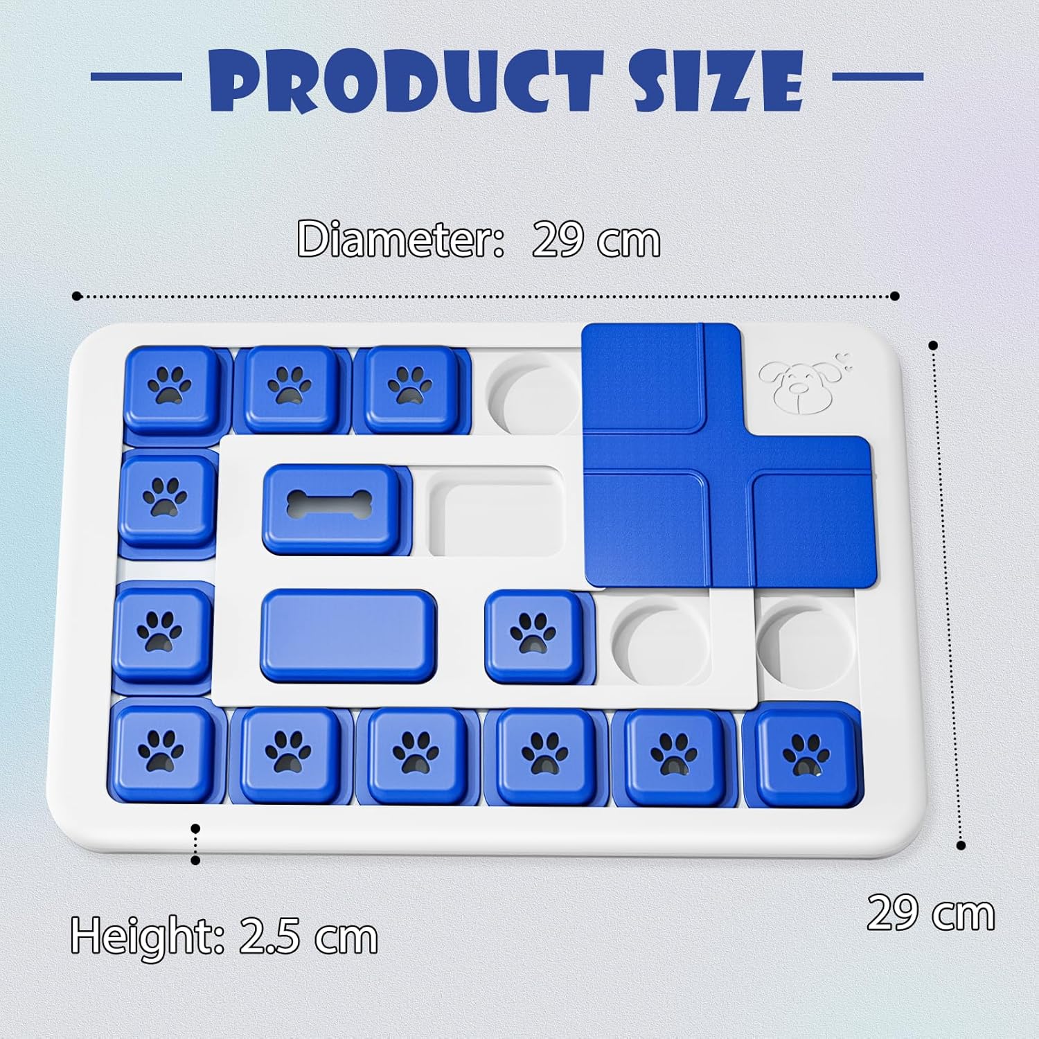 Interactive Dog Puzzle Toy & Slow Feeder Treat Dispenser for Dogs and Cats - Multi - Color - Pet Care > Dog Supplies > Dog Bowls, Feeders & Waterers - Rivercity House & Home Co. (ABN 18 642 972 209) - Affordable Modern Furniture Australia