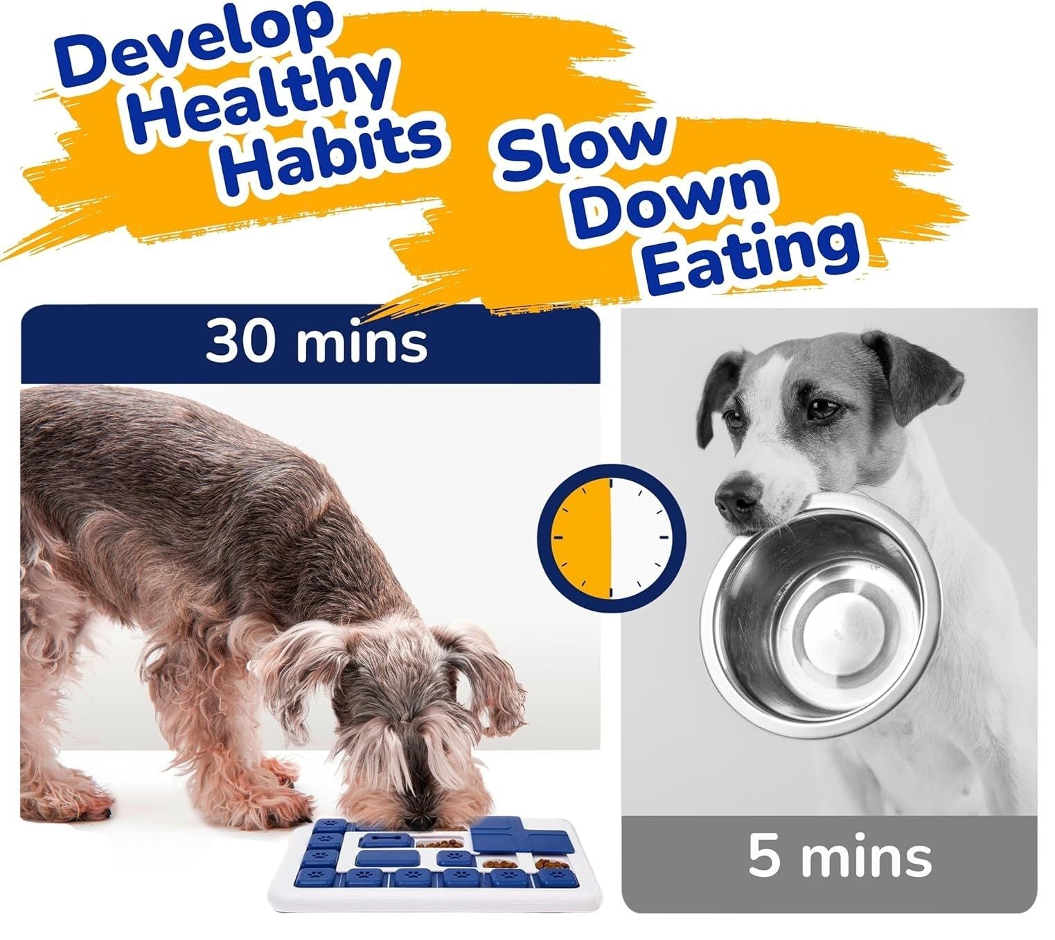 Interactive Dog Puzzle Toy & Slow Feeder Treat Dispenser for Dogs and Cats - Multi - Color - Pet Care > Dog Supplies > Dog Bowls, Feeders & Waterers - Rivercity House & Home Co. (ABN 18 642 972 209) - Affordable Modern Furniture Australia