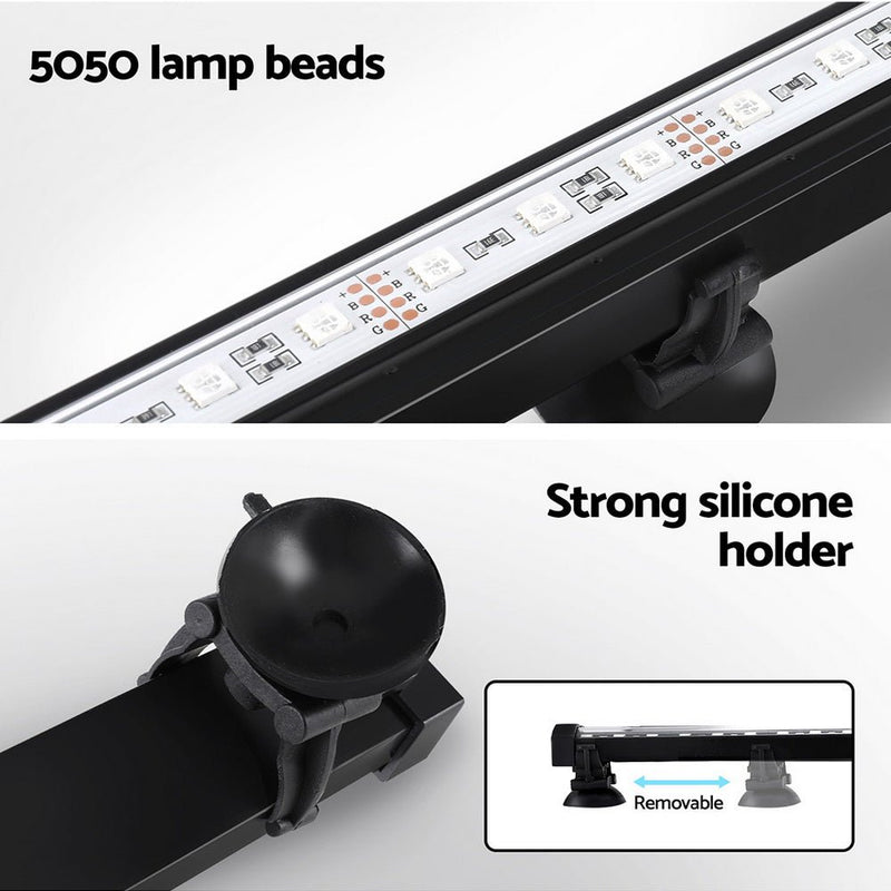 i.Pet Aquarium Light Submersible 52CM Air Bubble LED Light - Pet Care > Aquarium - Rivercity House & Home Co. (ABN 18 642 972 209) - Affordable Modern Furniture Australia