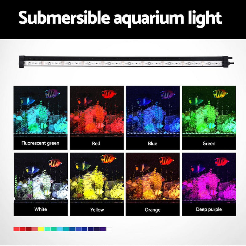 i.Pet Aquarium Light Submersible 52CM Air Bubble LED Light - Pet Care > Aquarium - Rivercity House & Home Co. (ABN 18 642 972 209) - Affordable Modern Furniture Australia