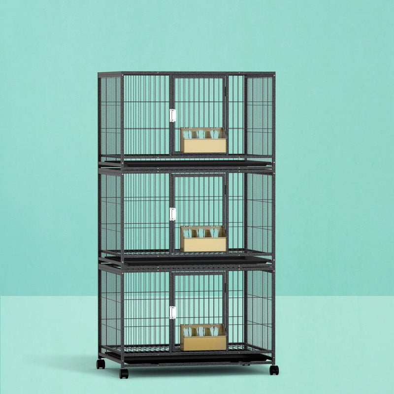 i.Pet Bird Cage Large Bird Cages Aviary Budgie Perch Cage Parrot Pet Stand Wheels - Pet Care > Bird - Rivercity House & Home Co. (ABN 18 642 972 209) - Affordable Modern Furniture Australia