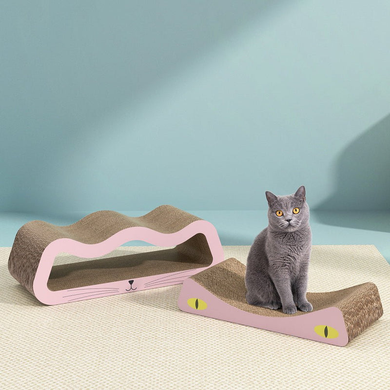 i.Pet Cat Scratching Board Scratcher Cardboard Kitten Indoor Climbing Pad Catnip - Pet Care > Cat Supplies - Rivercity House & Home Co. (ABN 18 642 972 209) - Affordable Modern Furniture Australia