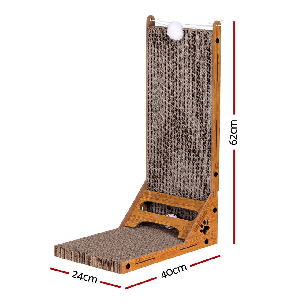 i.Pet Cat Scratching Board Scratcher Cardboard Kitten Indoor Climbing Toy Catnip - Pet Care > Cat Supplies - Rivercity House & Home Co. (ABN 18 642 972 209) - Affordable Modern Furniture Australia