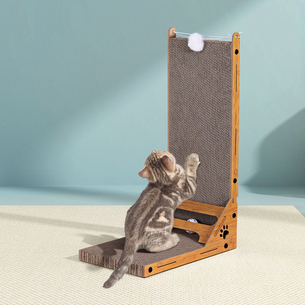 i.Pet Cat Scratching Board Scratcher Cardboard Kitten Indoor Climbing Toy Catnip - Pet Care > Cat Supplies - Rivercity House & Home Co. (ABN 18 642 972 209) - Affordable Modern Furniture Australia