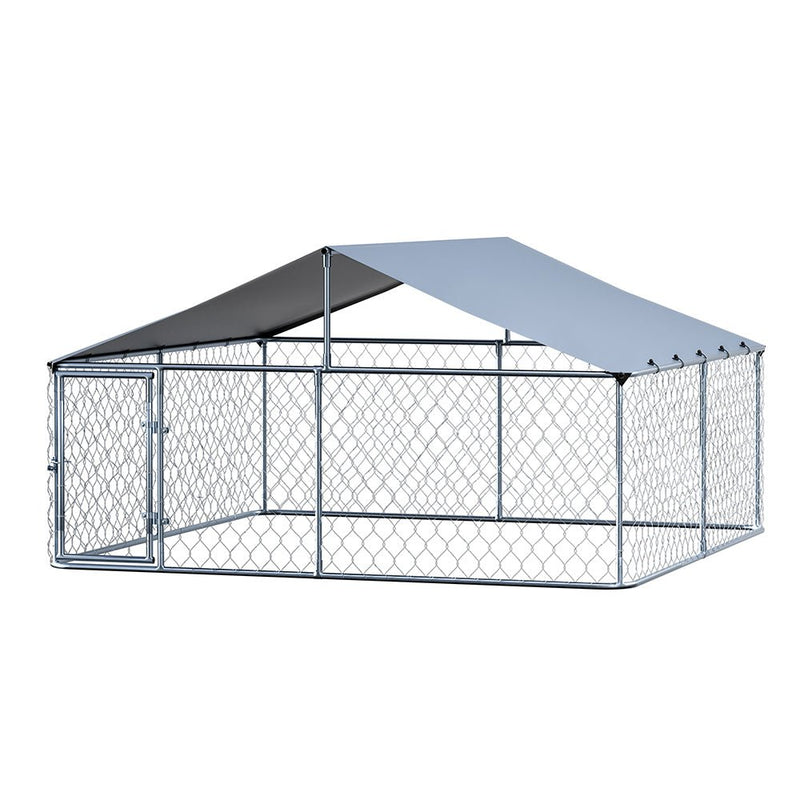 i.Pet Dog Kennel Large House XXL Pet Run Cage Puppy Outdoor Enclosure With Roof - Pet Care > Dog Supplies - Rivercity House & Home Co. (ABN 18 642 972 209) - Affordable Modern Furniture Australia