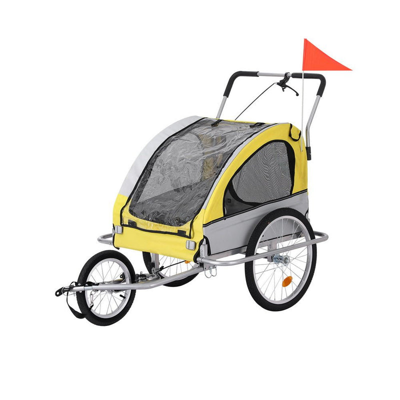 i.Pet Pet Bike Trailer Dog Stroller Pram Bicycle Large Travel Cycling Foldable - Pet Care > Cat Supplies - Rivercity House & Home Co. (ABN 18 642 972 209) - Affordable Modern Furniture Australia