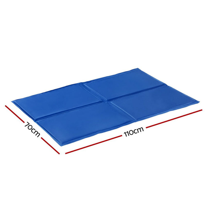 i.Pet Pet Cooling Mat Gel Dog Cat Self-cool Puppy Pad Large Bed Cushion Summer - Pet Care > Dog Supplies - Rivercity House & Home Co. (ABN 18 642 972 209) - Affordable Modern Furniture Australia