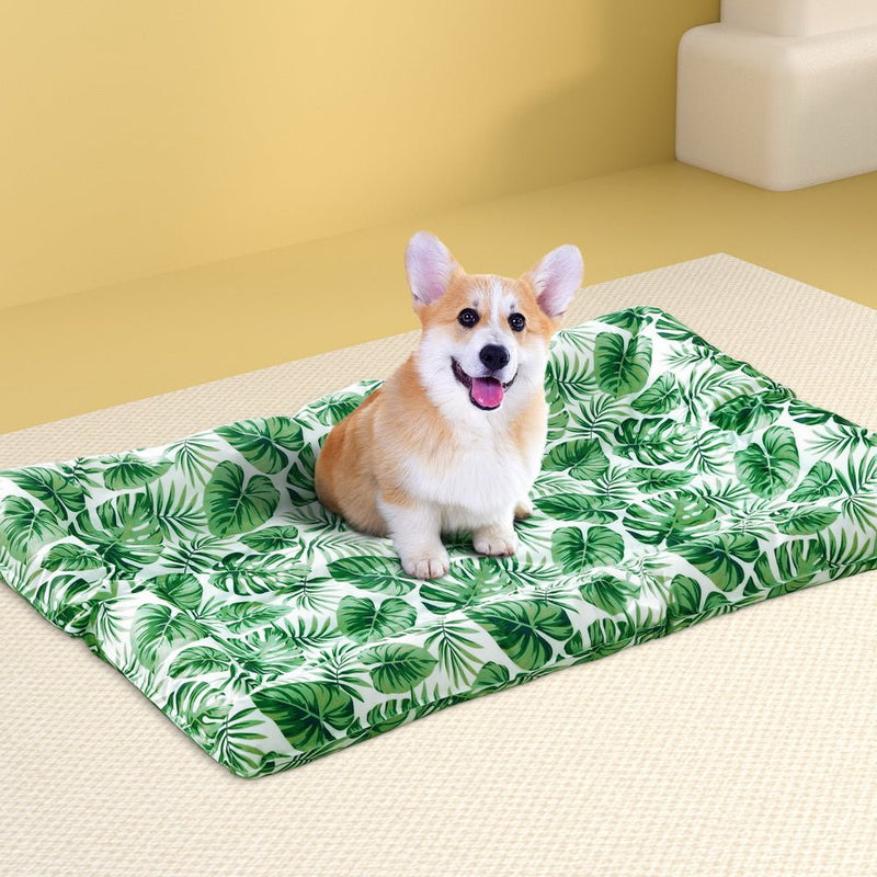 i.Pet Pet Cooling Mat Gel Dog Cat Self-cool Puppy Pad Large Bed Summer Green - Pet Care > Dog Supplies - Rivercity House & Home Co. (ABN 18 642 972 209) - Affordable Modern Furniture Australia