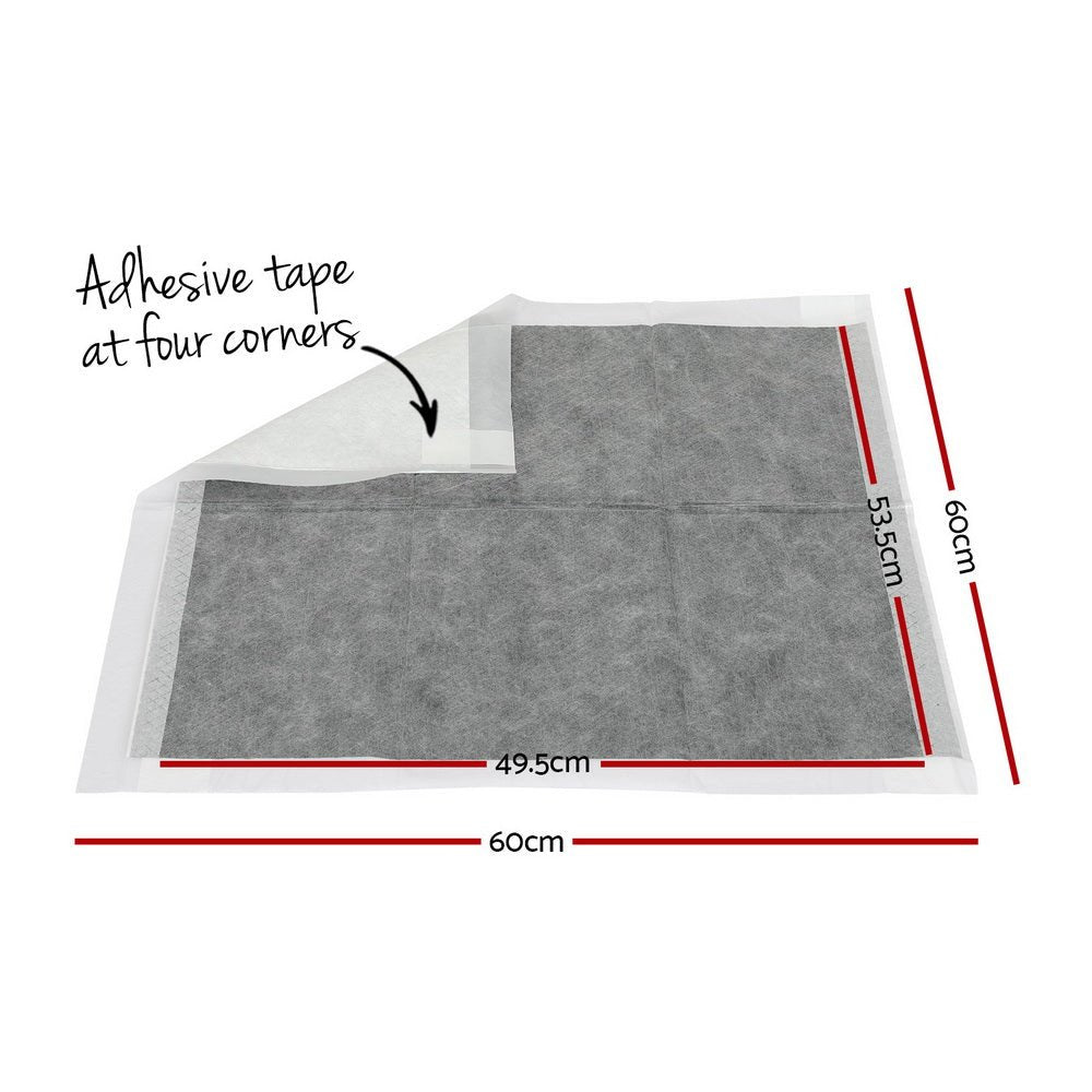 i.Pet Pet Training Pads 400pcs 60x60cm Puppy Dog Toilet Pee Indoor Super Absorbent Grey - Pet Care > Dog Supplies - Rivercity House & Home Co. (ABN 18 642 972 209) - Affordable Modern Furniture Australia