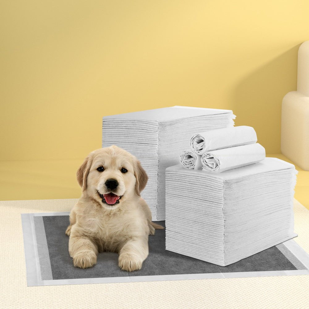 i.Pet Pet Training Pads 400pcs 60x60cm Puppy Dog Toilet Pee Indoor Super Absorbent Grey - Pet Care > Dog Supplies - Rivercity House & Home Co. (ABN 18 642 972 209) - Affordable Modern Furniture Australia